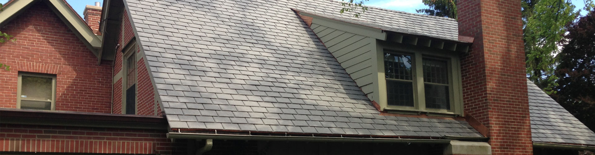 Large residential roofing job